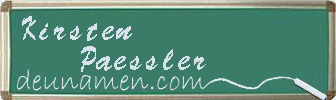 Kirsten Paessler Visitenkarte